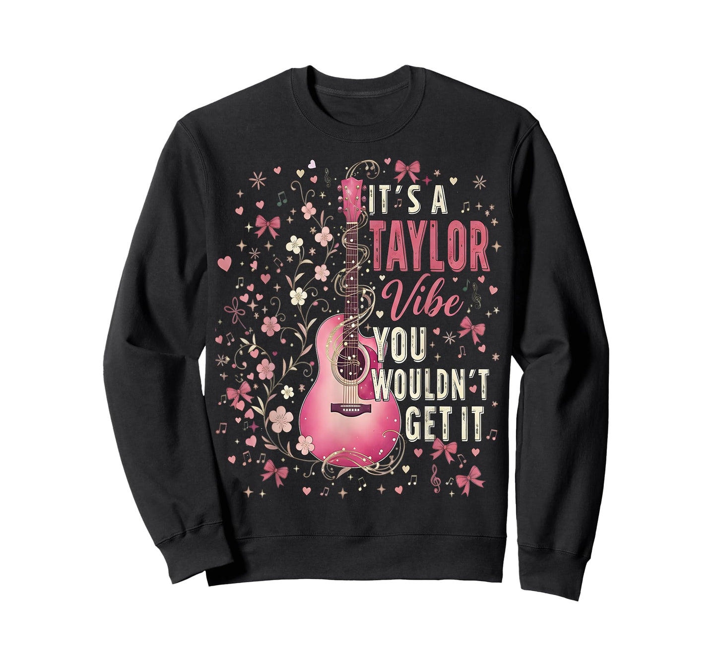 It's A Taylor Vibe Heart Floral Kids 70's 80's Vintage T-Shirt
