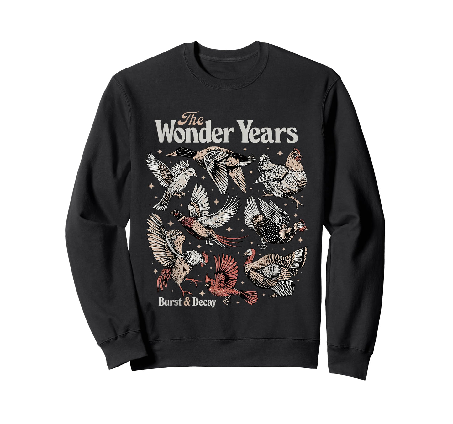 The Wonder Years Bird Collage T-Shirt
