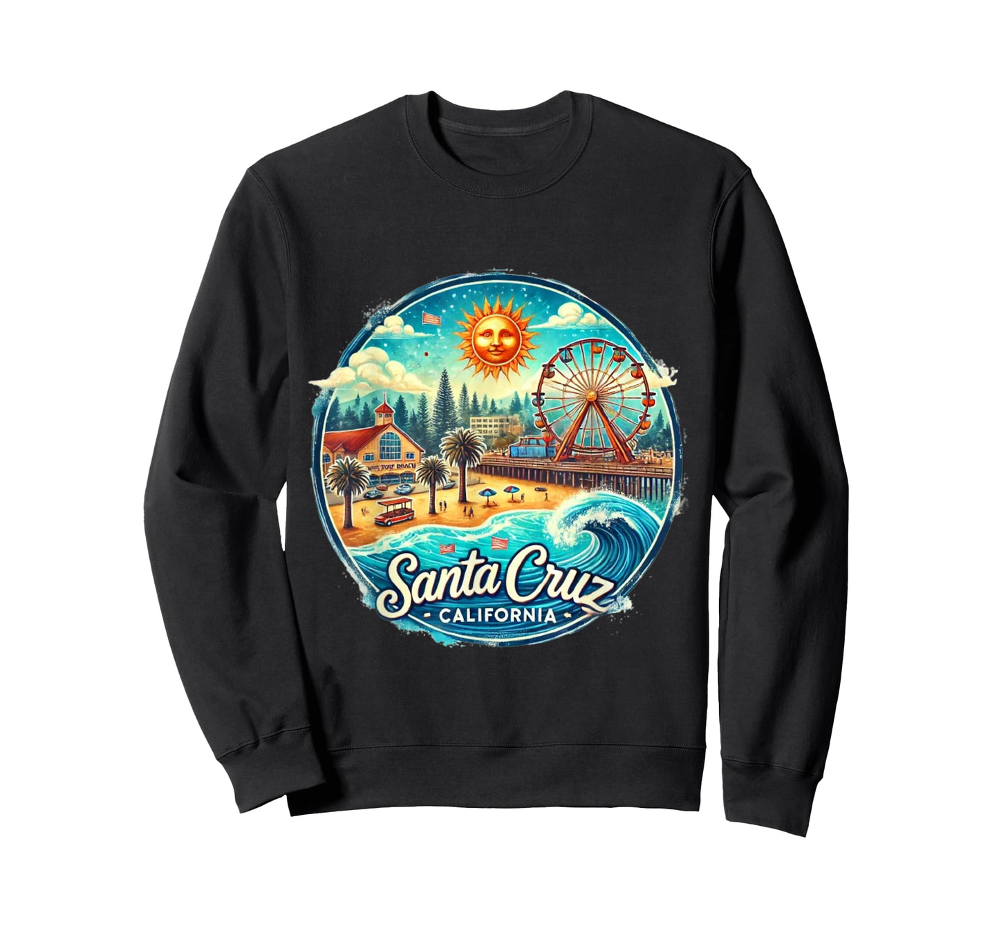 Santa Cruz CA California T-Shirt