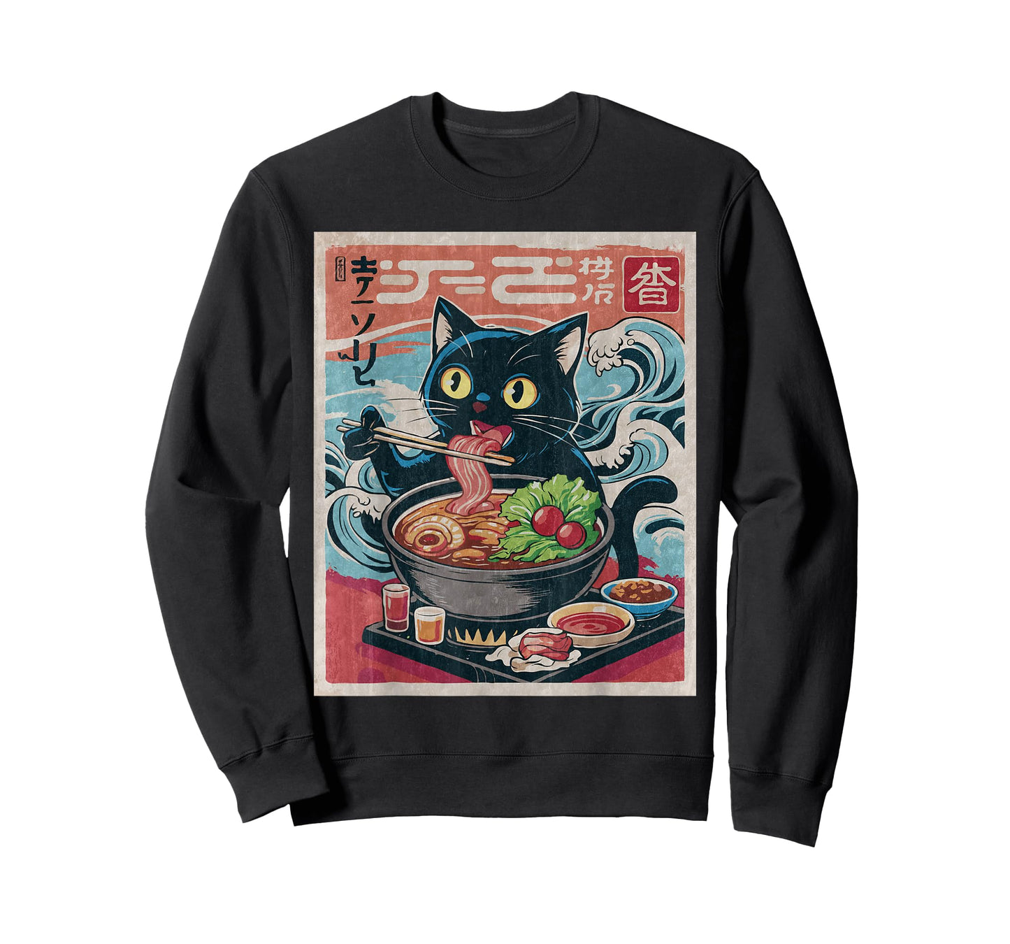 Hotpot Cat Hot-Pot Kitten Japanese T-Shirt