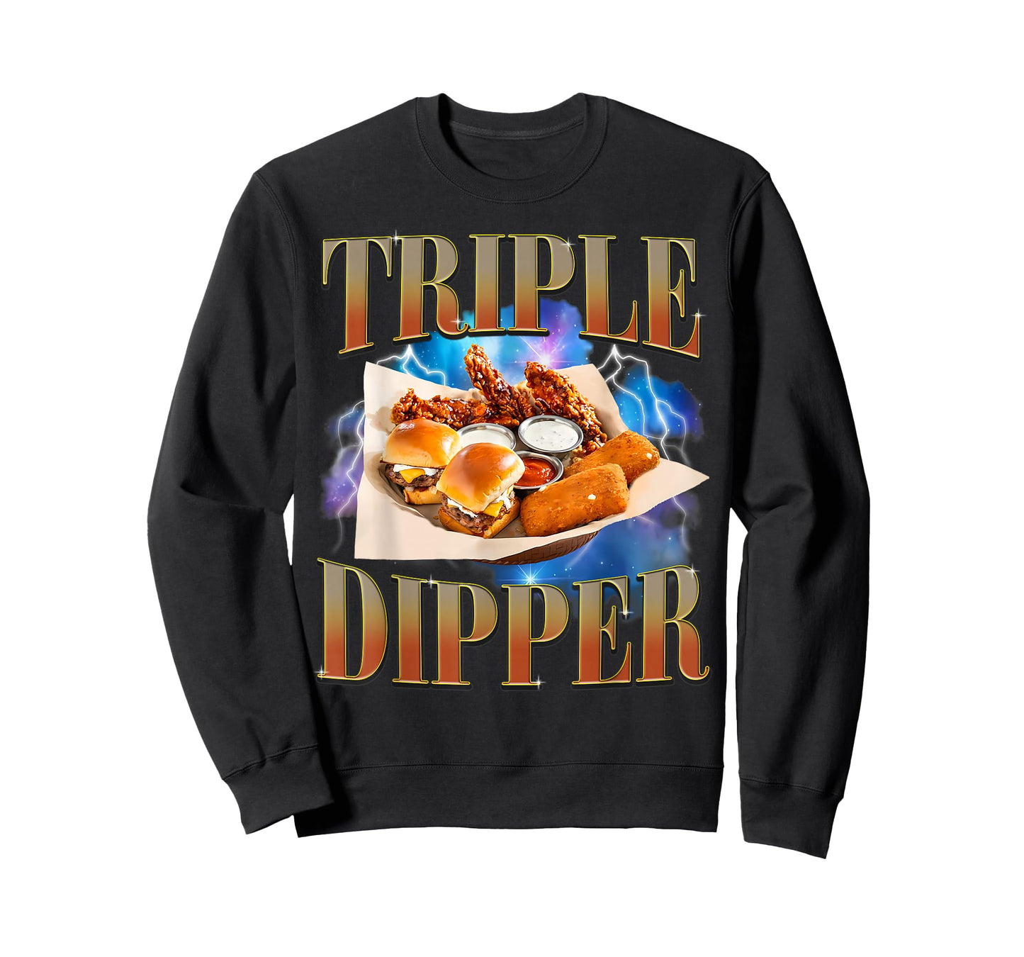 Fast Food Lovers Hamburger Chicken Nugget Foodie Men Women T-Shirt