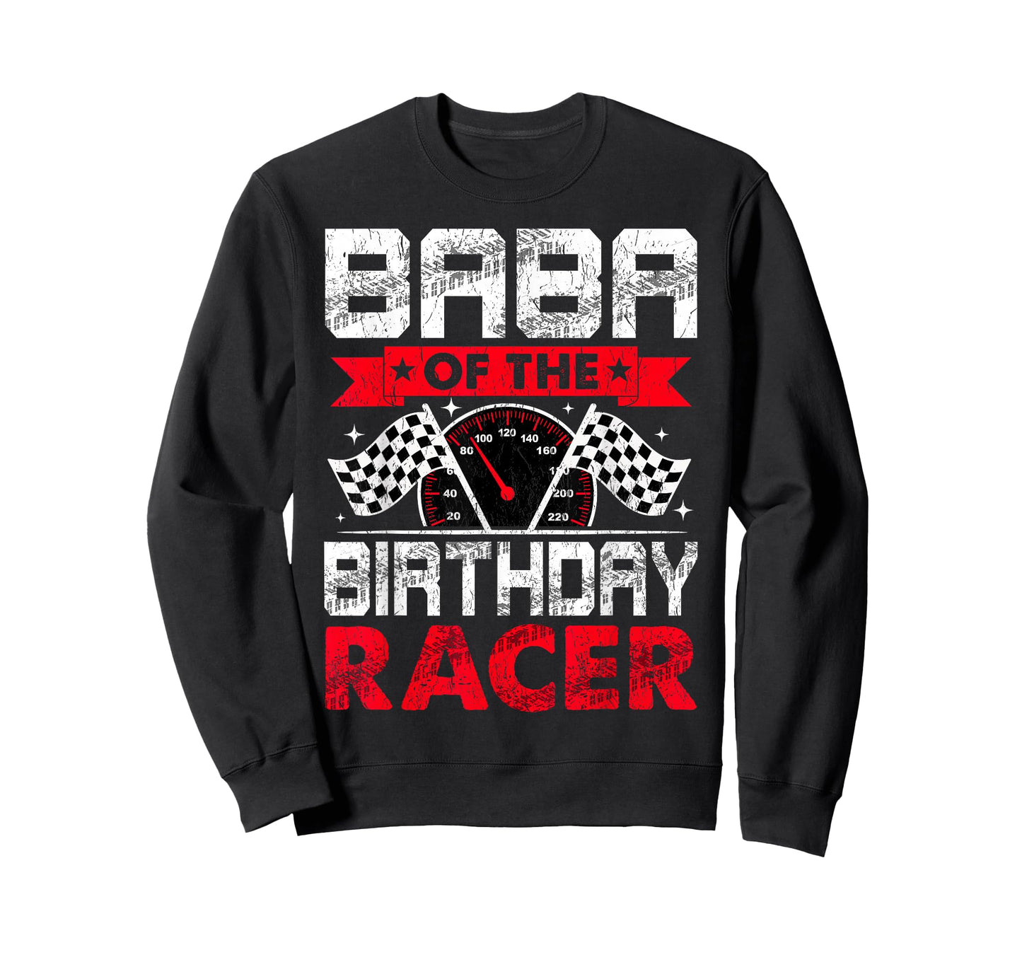 Baba of The Birthday Racer Bday Racing Car Family T-Shirt