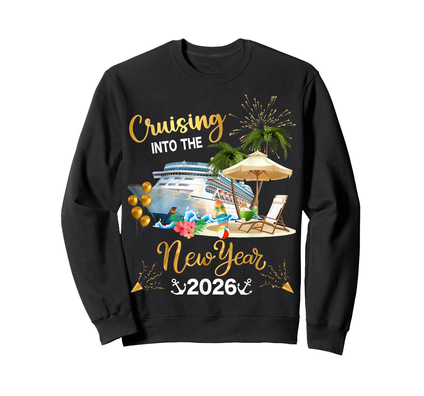 Cruising Into The New Year 2026 T-Shirt