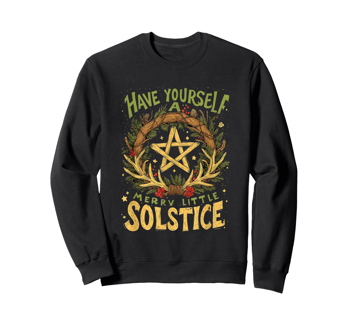 Have Yourself a Merry Little Solstice Quote T-Shirt