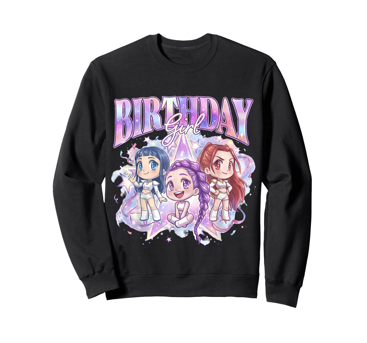 It's My Birthday Cute Chibi Kpop Funny Birthday Girl Korean T-Shirt