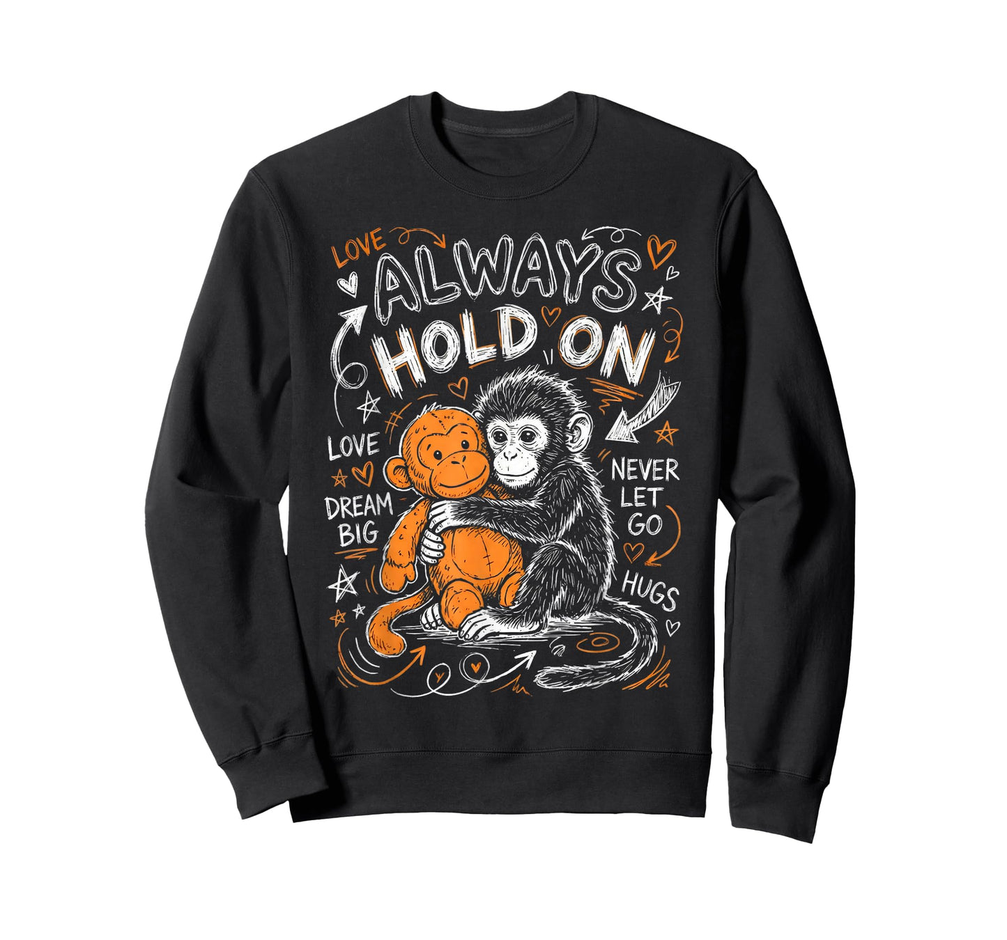Punch Monkey Cute Baby Funny Animal T-Shirt