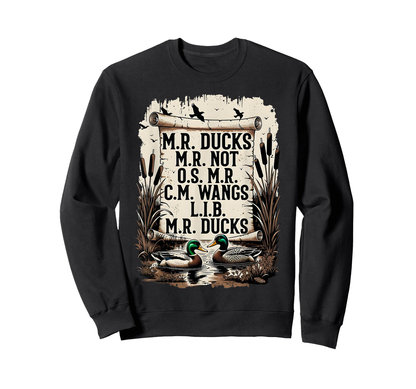 M R Ducks M R Not O S M R CM Wangs Lib M R Ducks T-Shirt