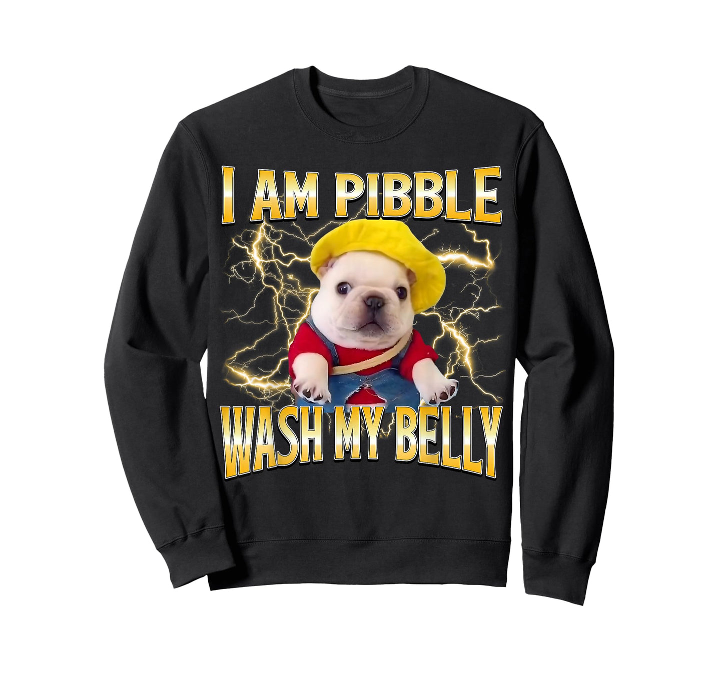Funny Meme Bootleg I am Pibble Dog Puppy Wash My Belly T-Shirt