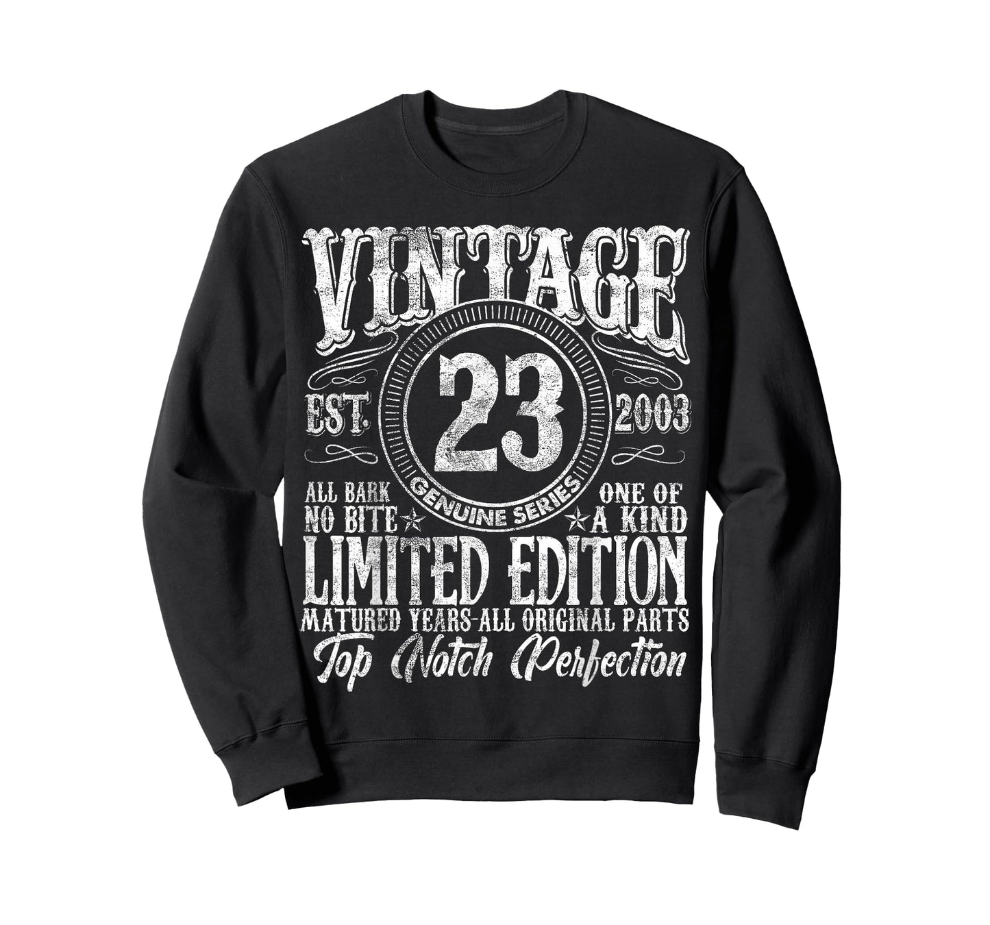 23 Year Old Gifts Vintage 2003 Limited Edition 23rd Birthday T-Shirt