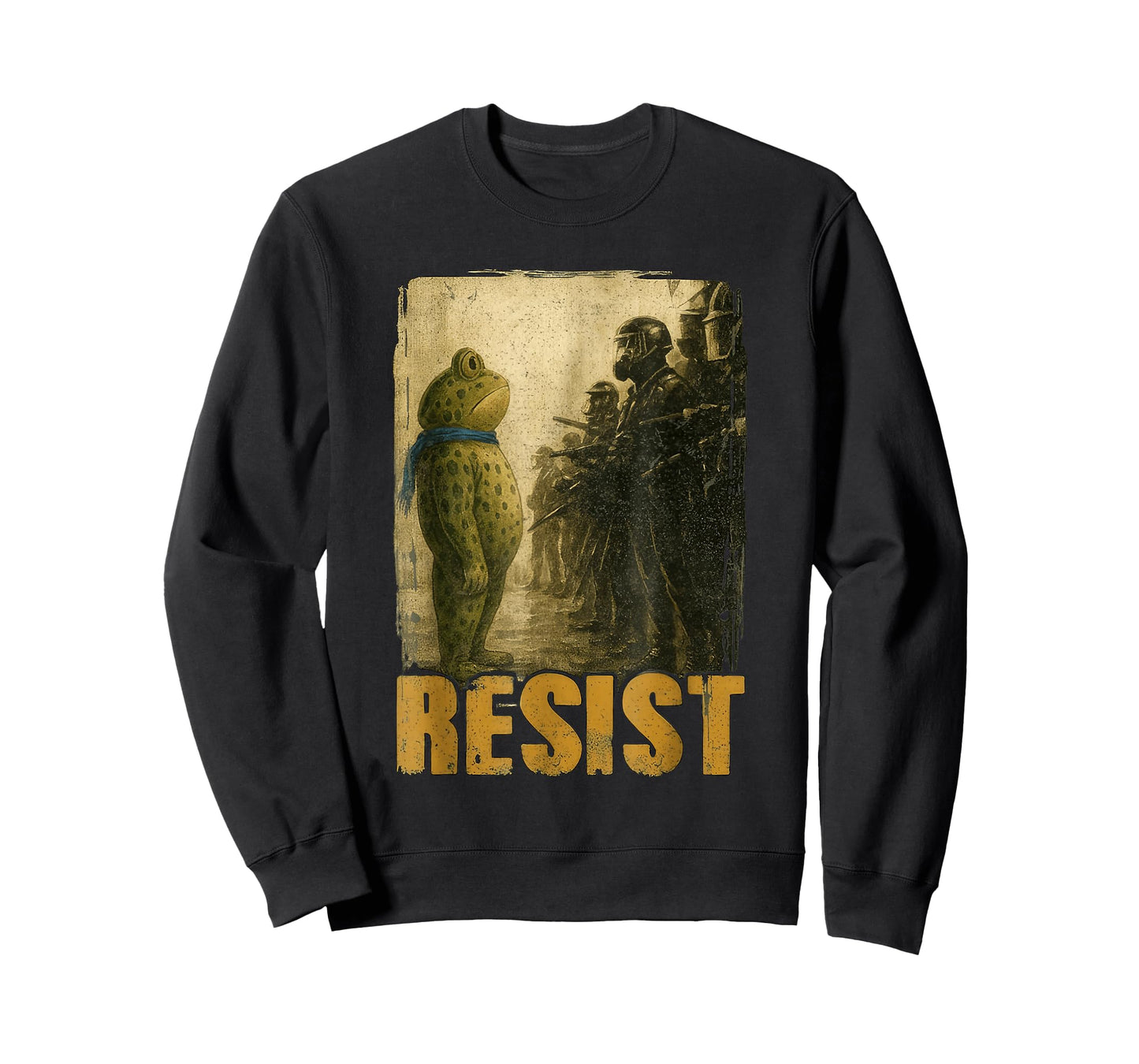 Resist Frog Portland Frog Protest for Men Women T-Shirt