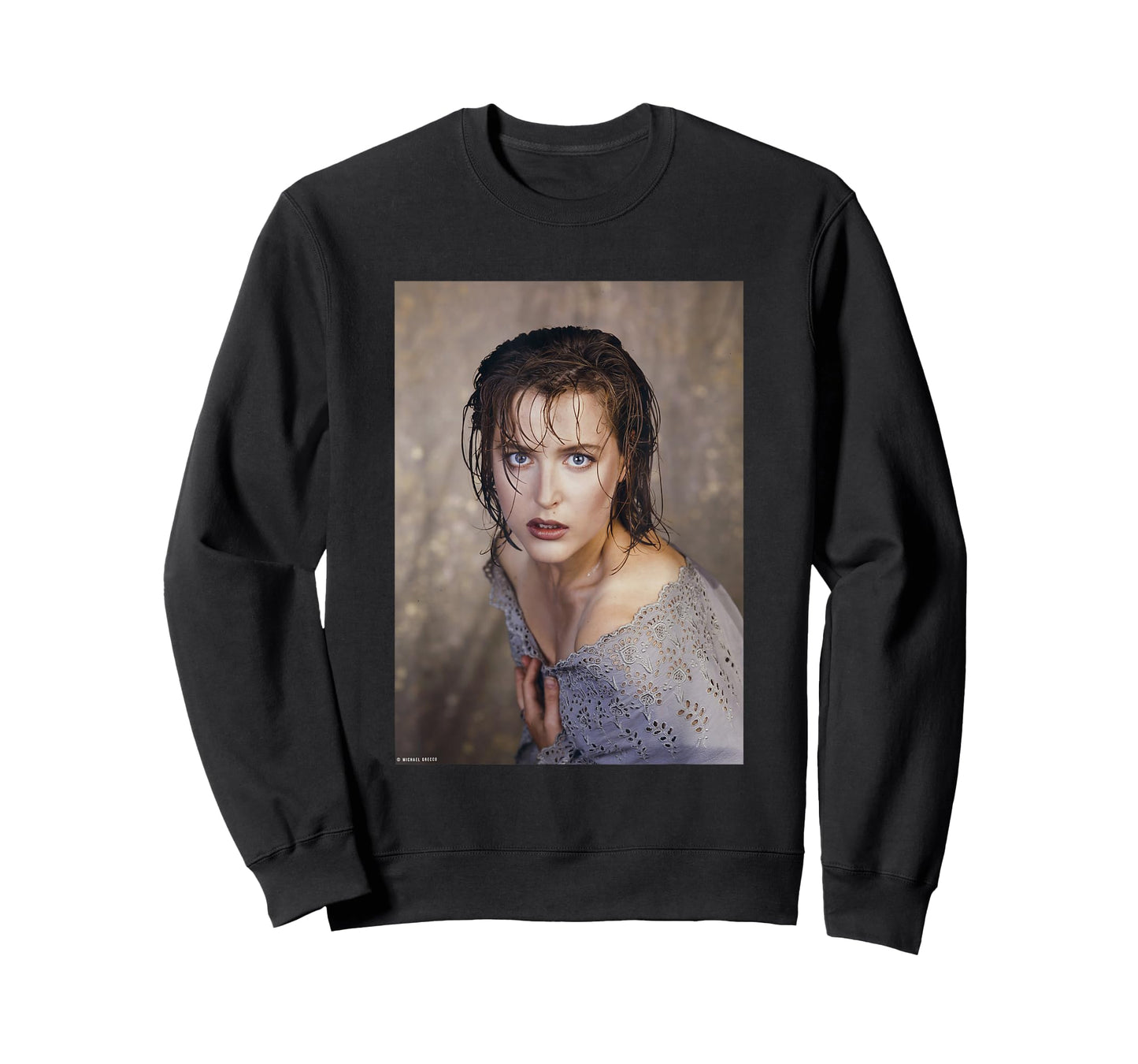 Gillian Anderson The X Files Dana Scully by Michael Grecco T-Shirt