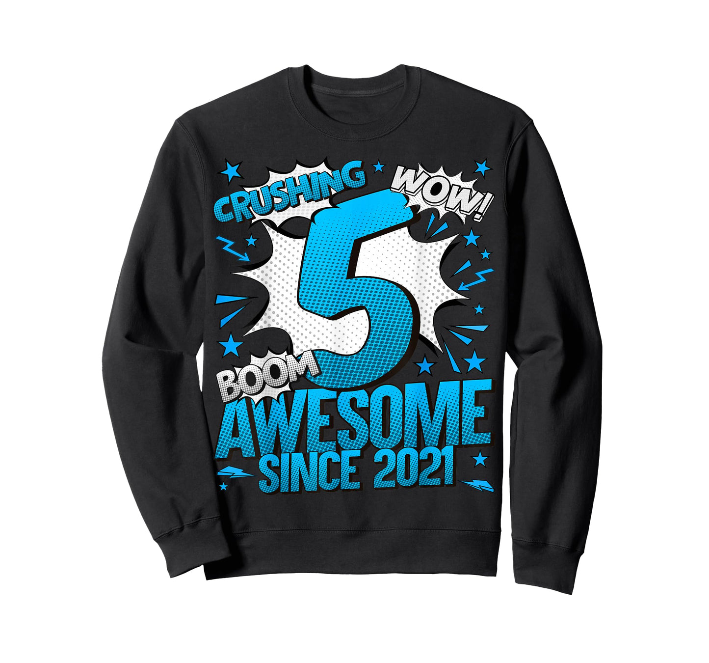 5 Year Old Gifts for Boys 5th Birthday Boy 5 Year Old Boy T-Shirt