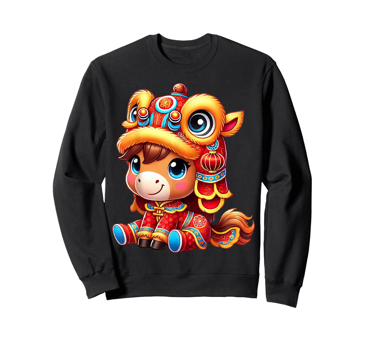 Chinese New Year of The Horse 2026 Lunar New Year Kids T-Shirt
