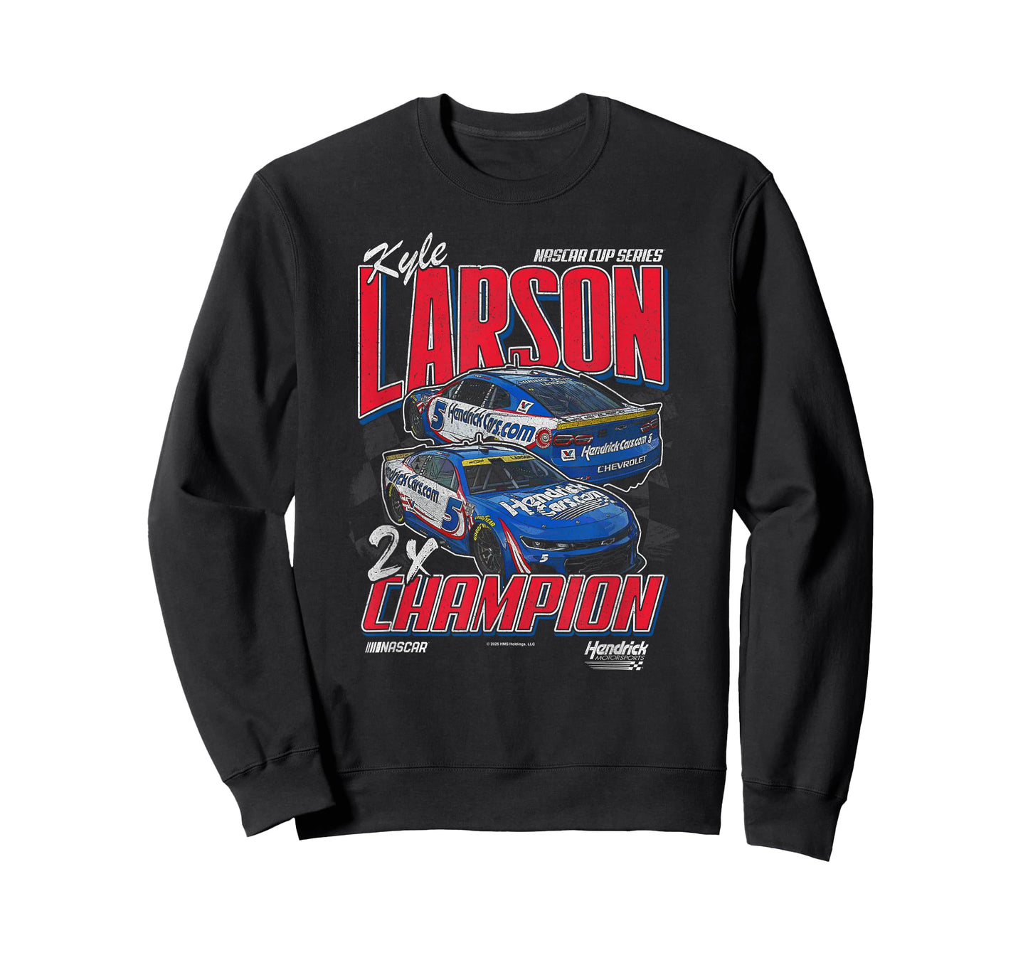 Hendrick Motorsports Kyle Larson Nascar Series 2X Champion T-Shirt