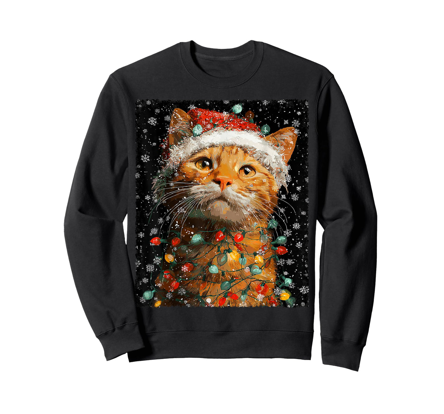 Christmas Ginger Cat T-Shirt