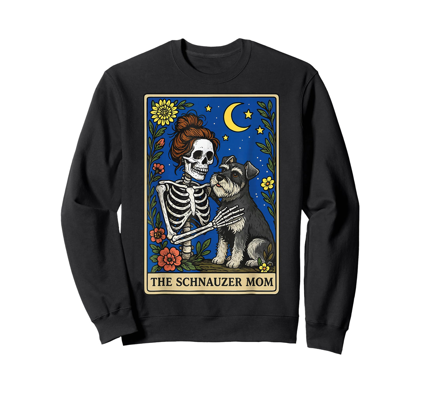 The Schnauzer Mom Tarot Card T-Shirt