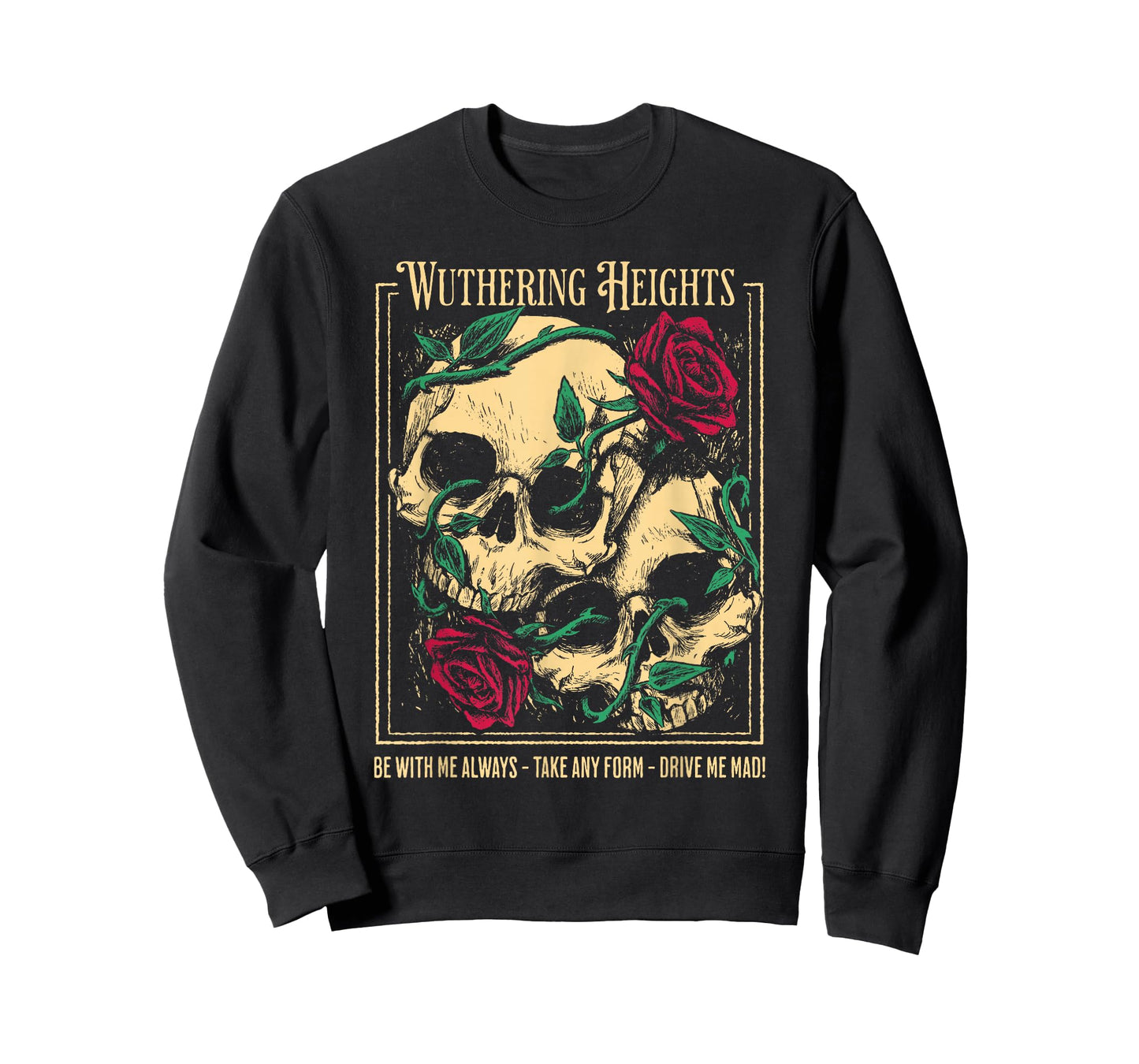 Wuthering Heights Gothic Book Lover Classic Literature T-Shirt