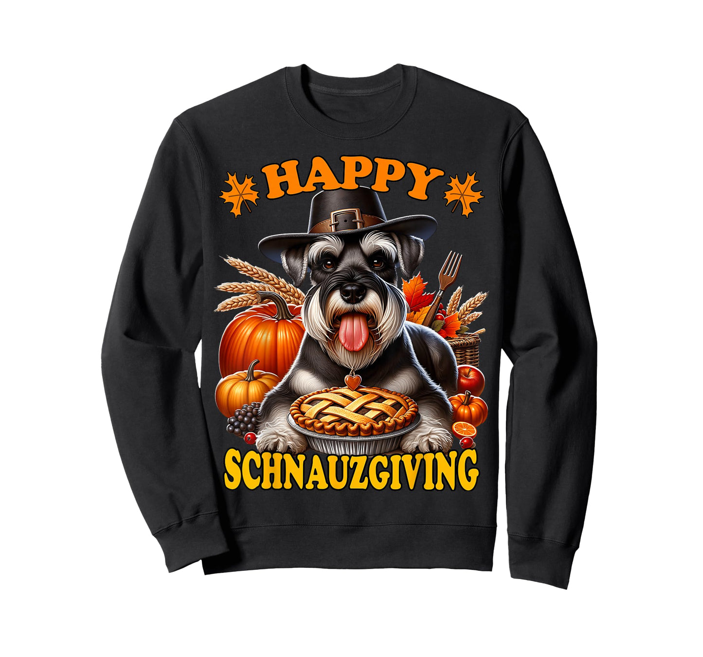 Thanksgiving Schnauzer T-Shirt