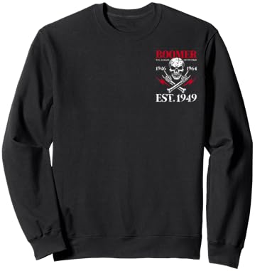 Boomer Generation Badass Before All You Sissies 1949 (2Side) Sweatshirt - Sweatshirt | Black
