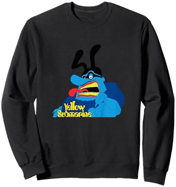 The Beatles - Yellow Submarine - Blue Meanie Sweatshirt - Sweatshirt | Black