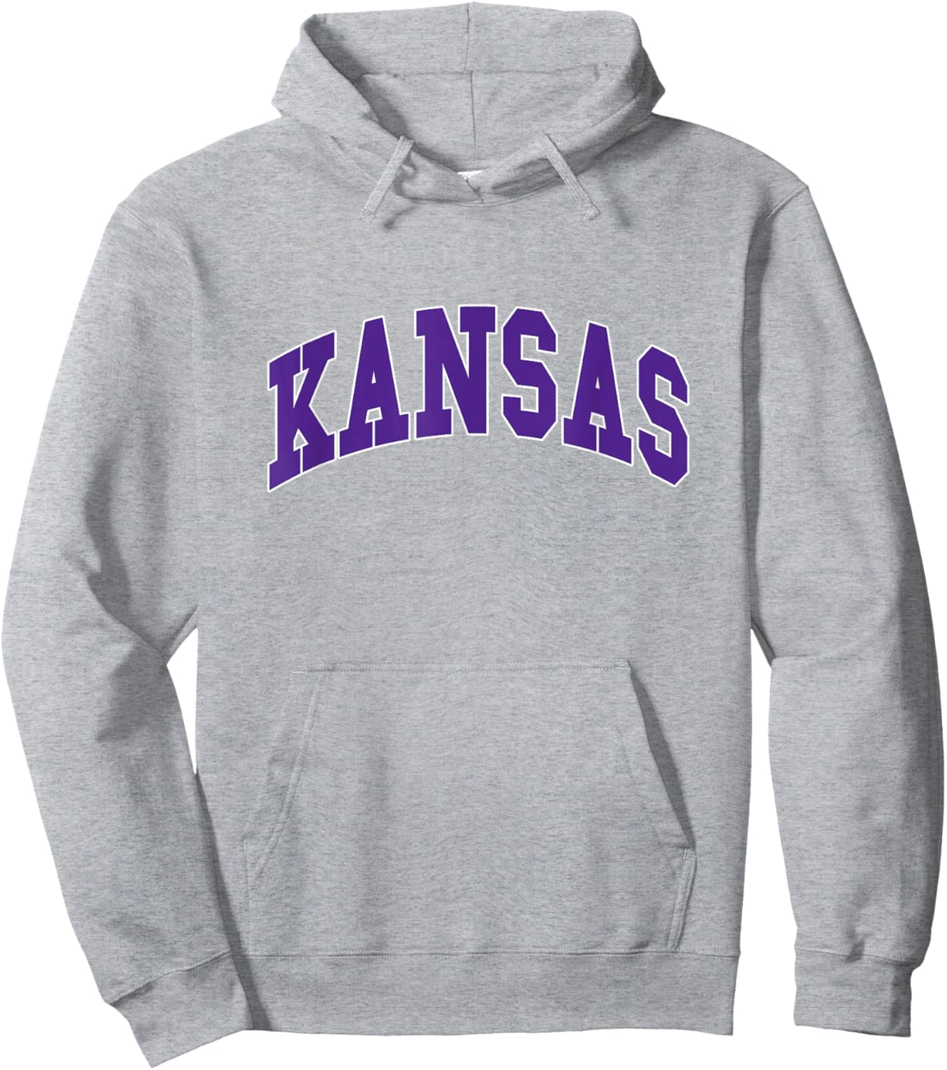 Kansas - Throwback Design - Classic Hoodie - Hoodie | Ash