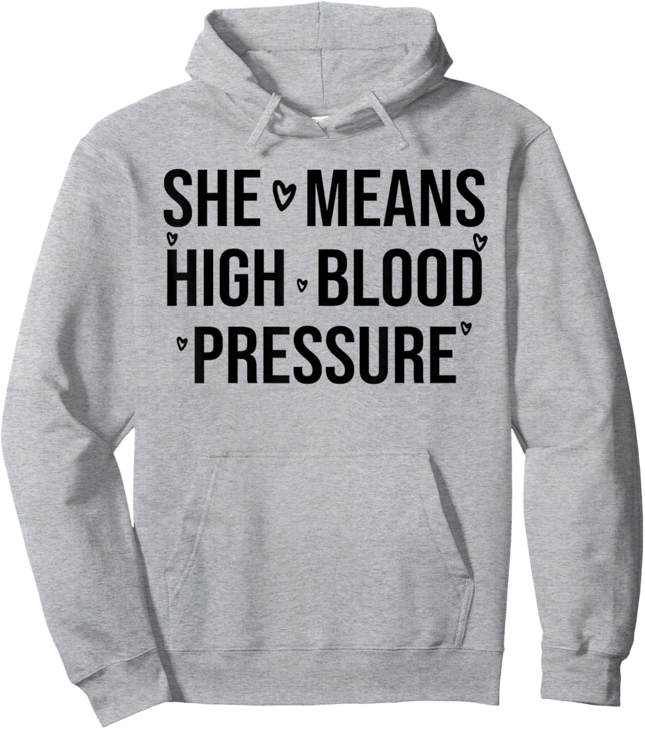 I Still Give Him Butterflies She Means High Blood Pressure Hoodie - Hoodie | Ash