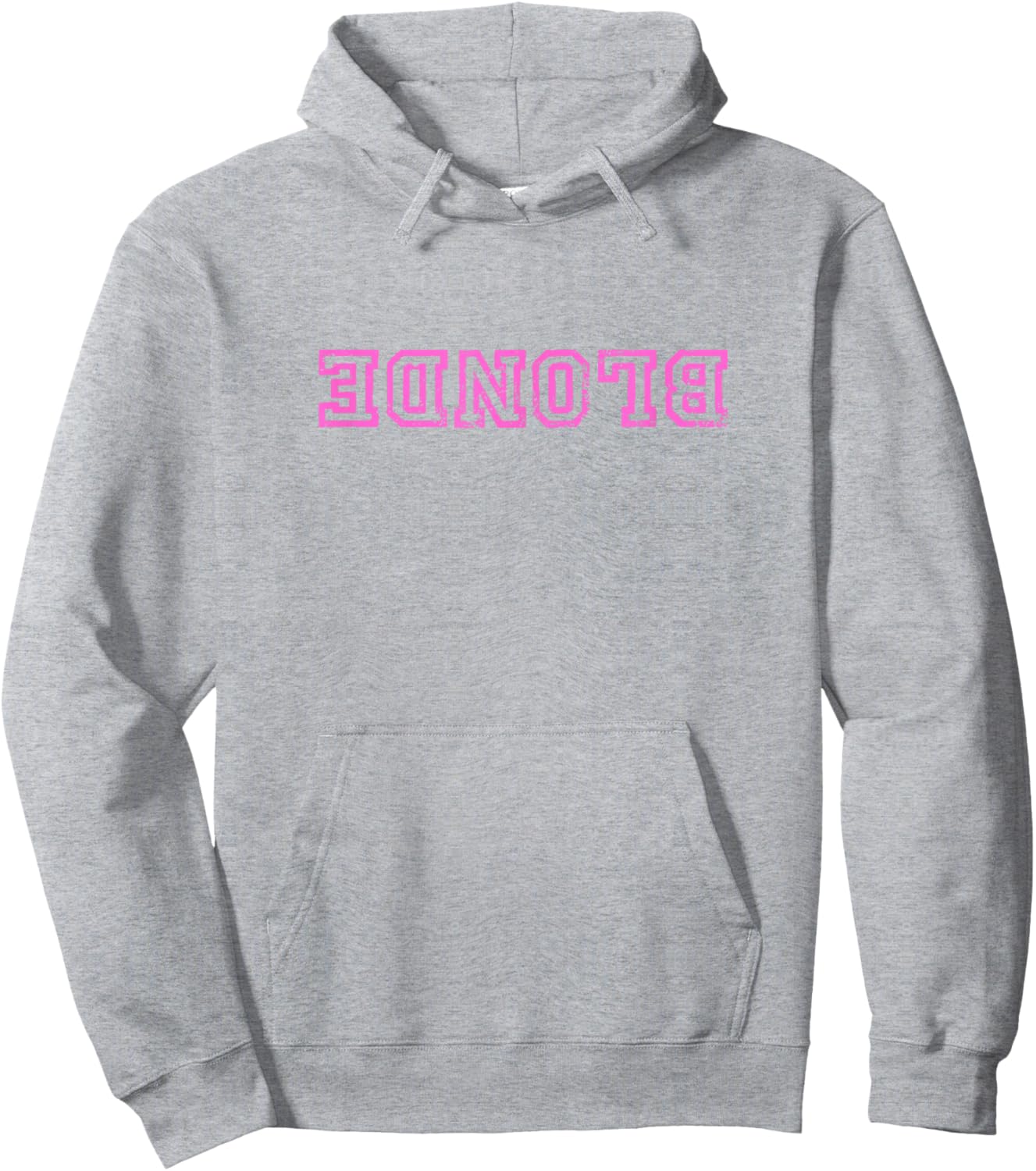 Dumb Blonde Smart Funny Saying Sarcastic Blonde Women Color Hoodie - Hoodie | Ash