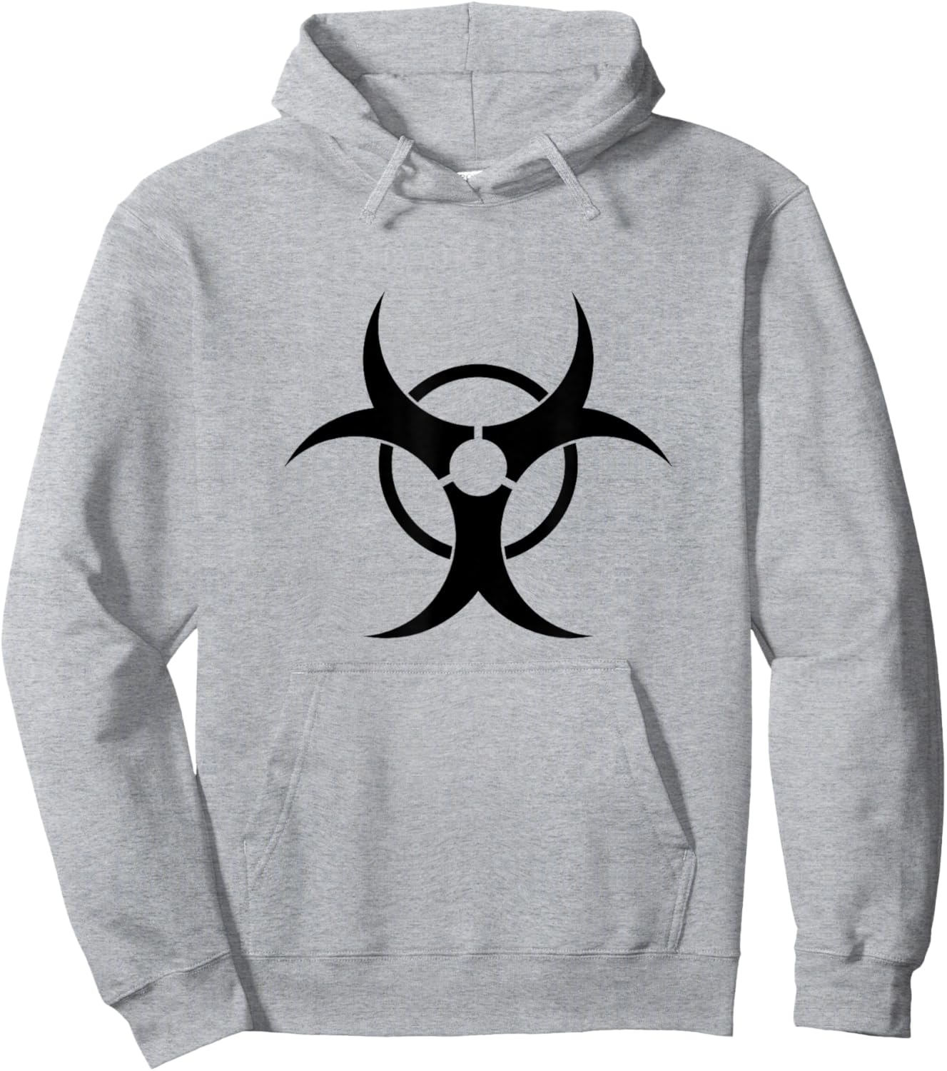 Hazardous Chemical Toxic Waste Hazmats Costume Prop (Yellow) Hoodie - Hoodie | Ash