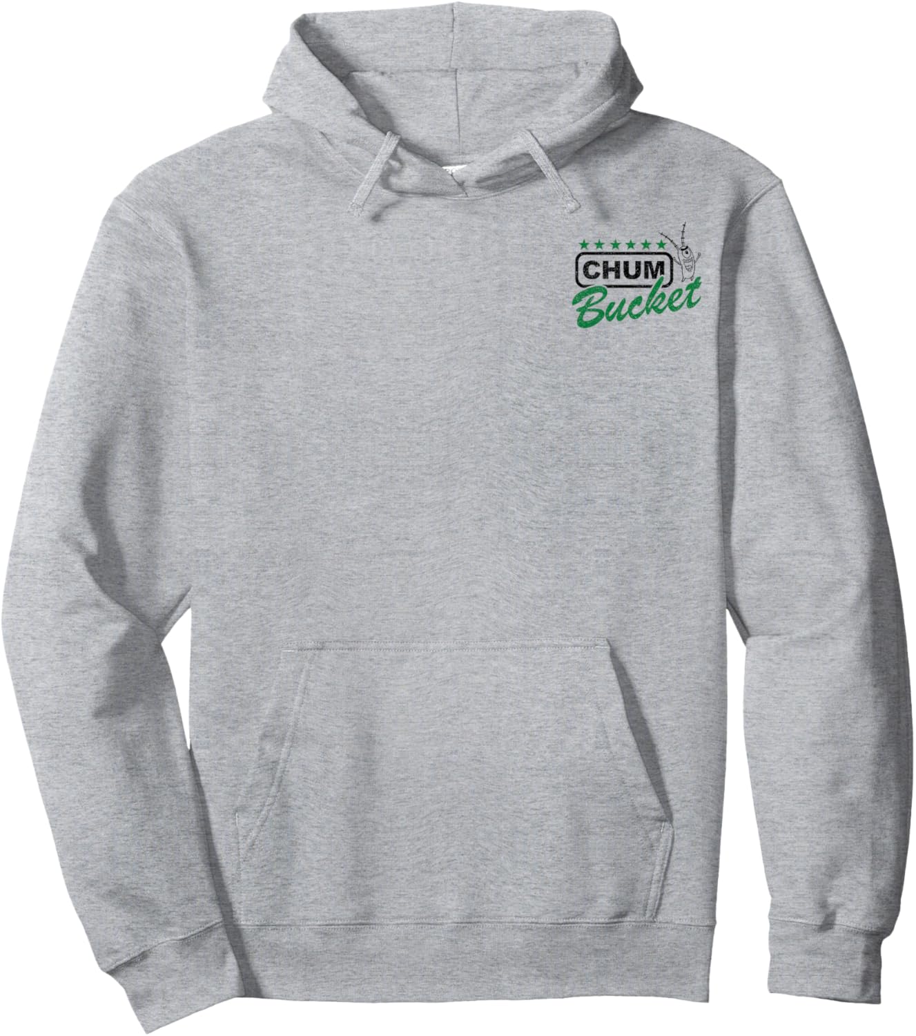 Spongebob Squarepants Chum Bucket Since 1999 Chum is Fun! Hoodie - Hoodie | Ash