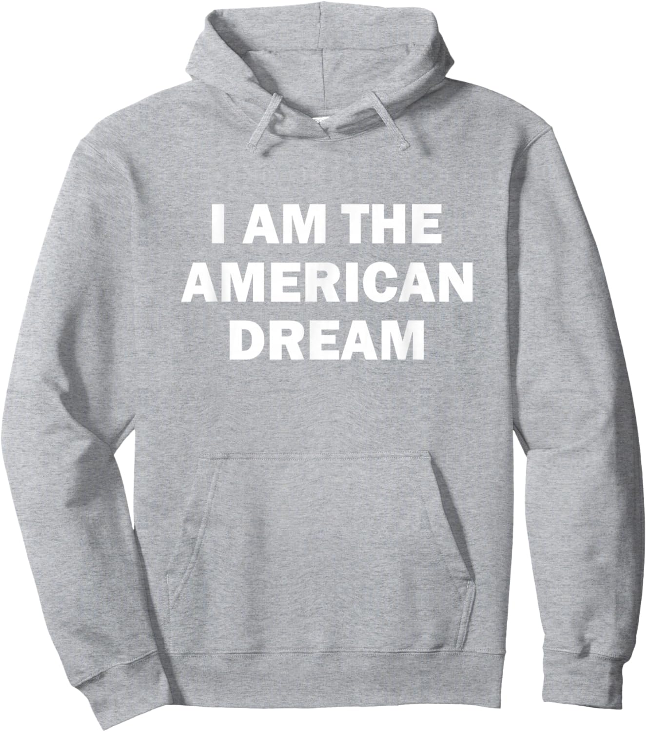 I Am The American Dream Women's Pink solgan Hoodie - Hoodie | Ash