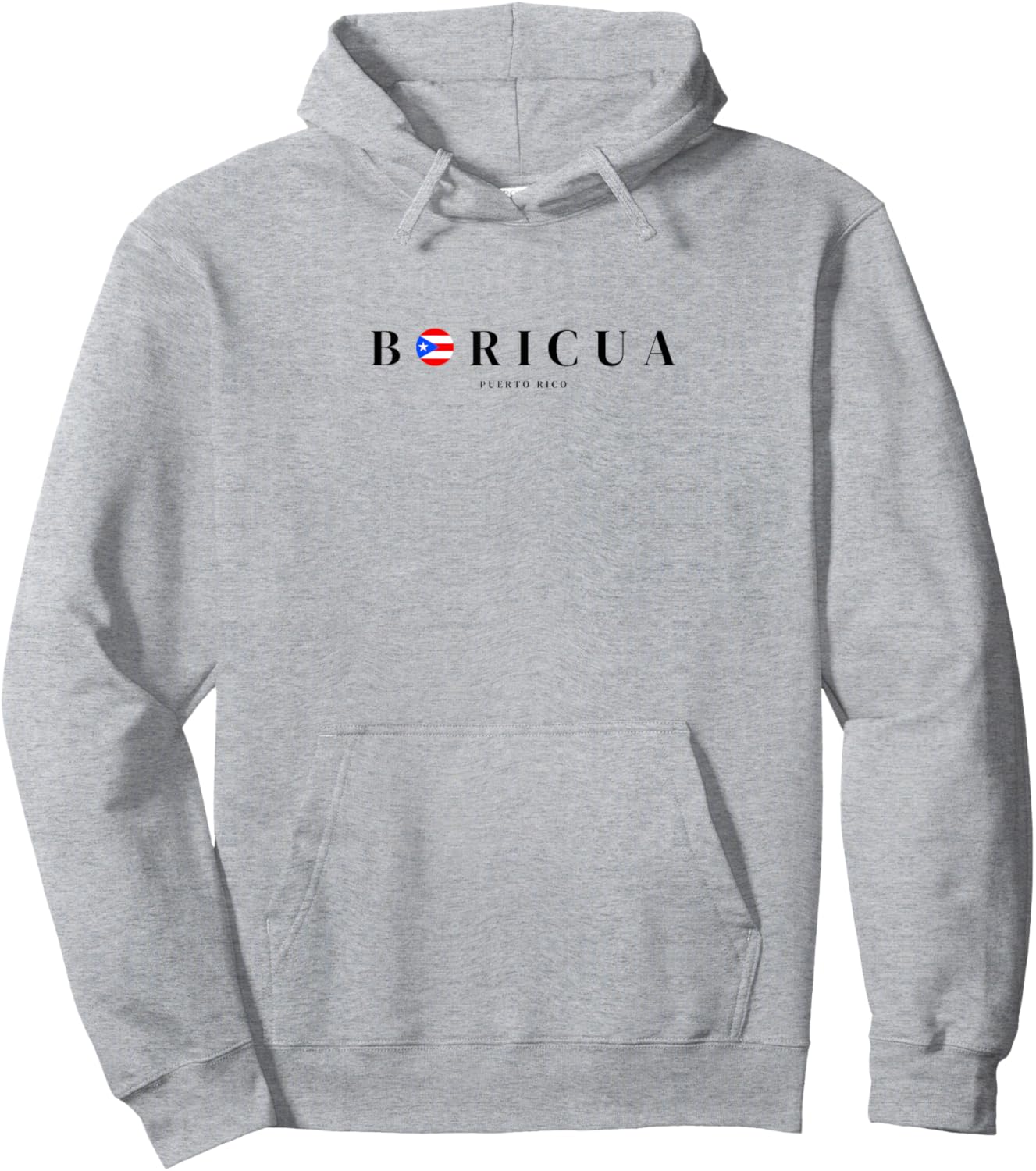 Boricua Puerto Rico White Hoodie - Hoodie | Ash