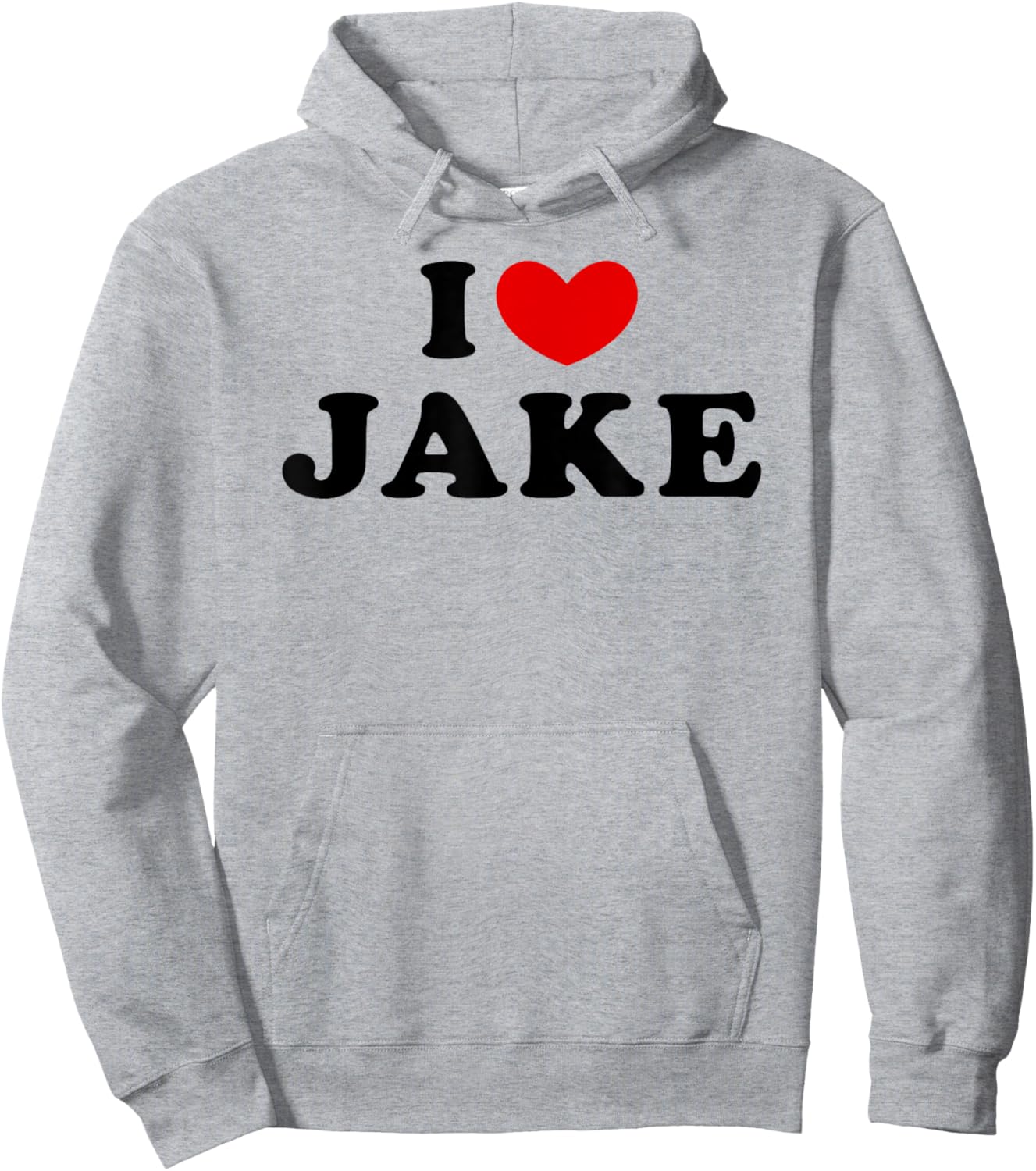 I Love Jake, I Heart Jake Hoodie - Hoodie | Ash