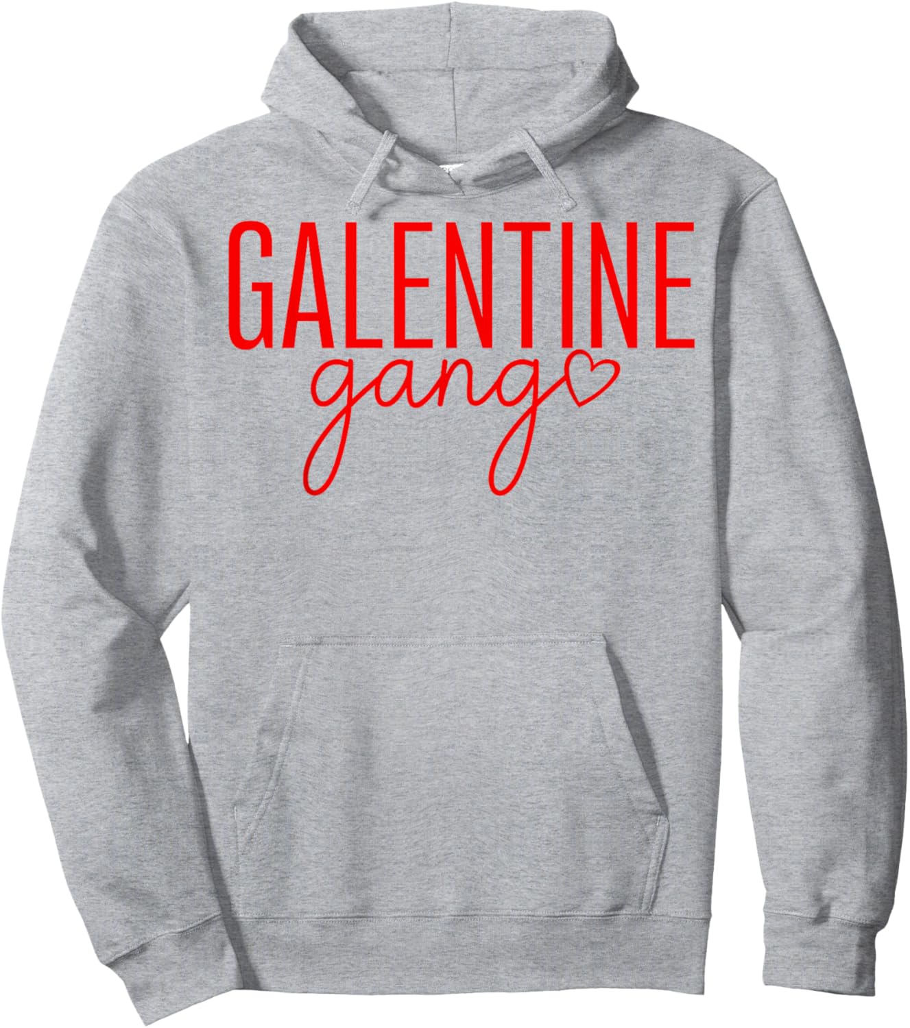Galentine Gang Valentines Galentines Matching Friends Hoodie - Hoodie | Ash