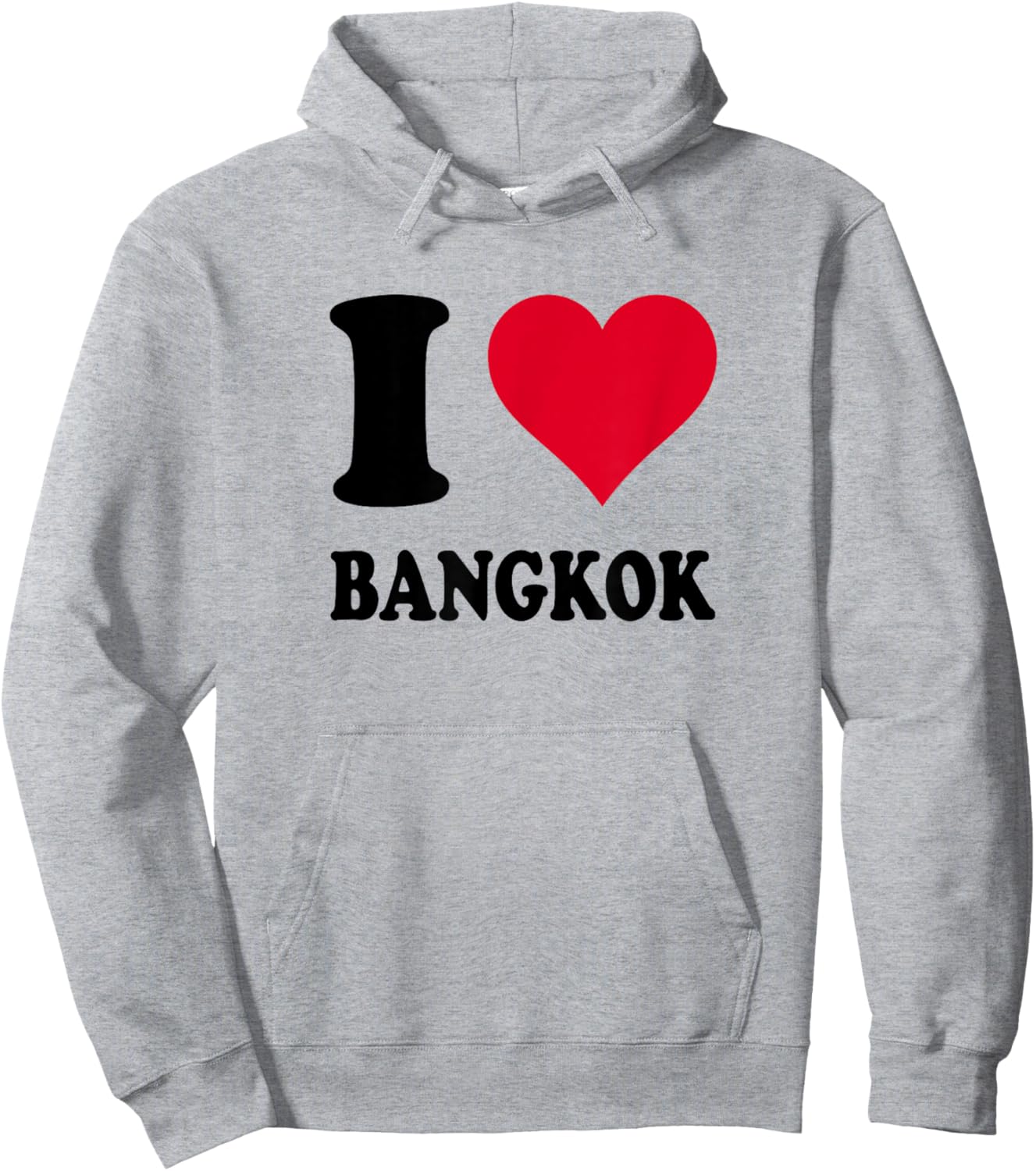 I Love Bangkok Hoodie - Hoodie | Ash