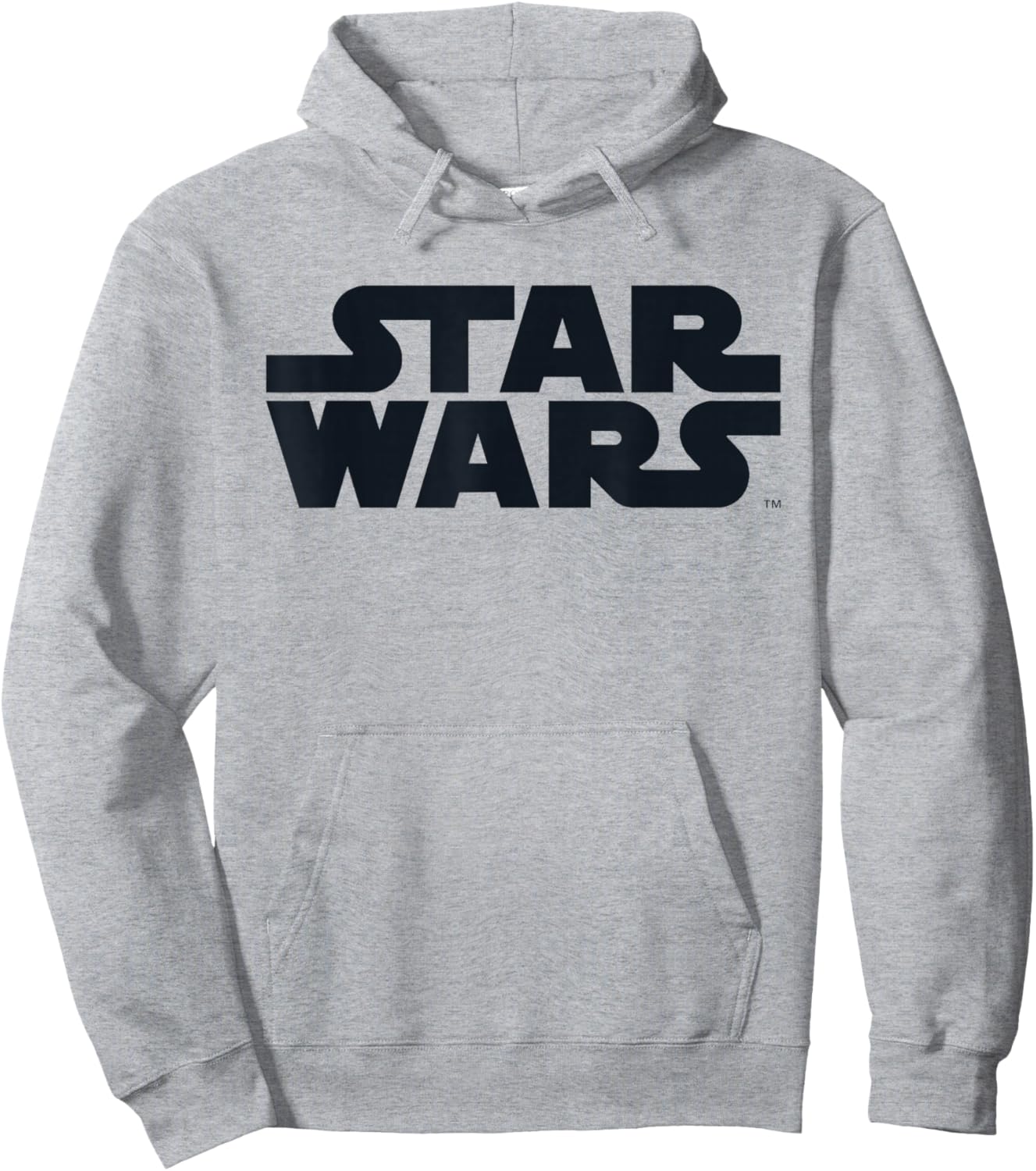 Star Wars A New Hope Logo Classic Black Minimalist Hoodie - Hoodie | Ash