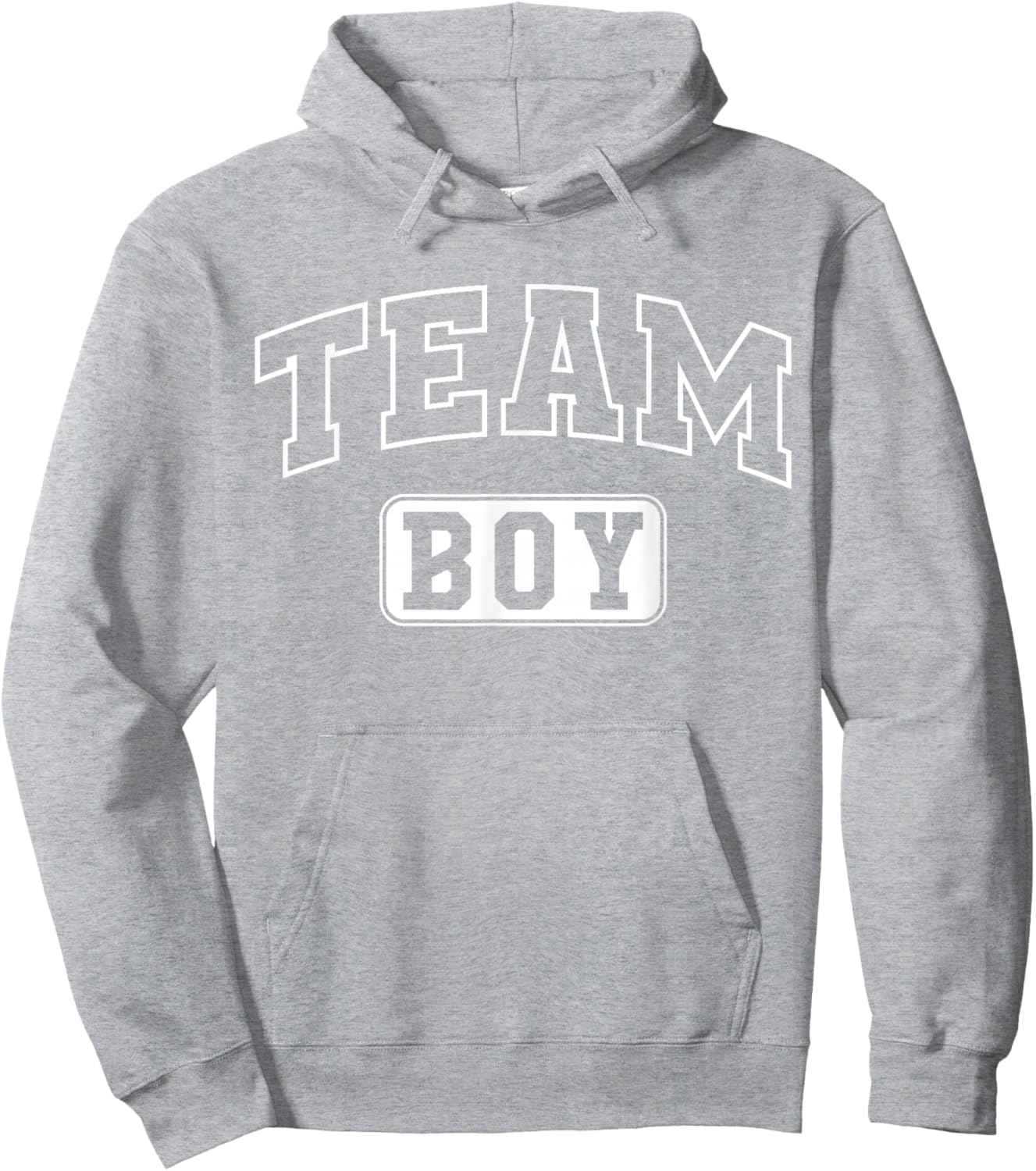 Team Boy Funny Gender Reveal Party Baby Shower Hoodie - Hoodie | Ash