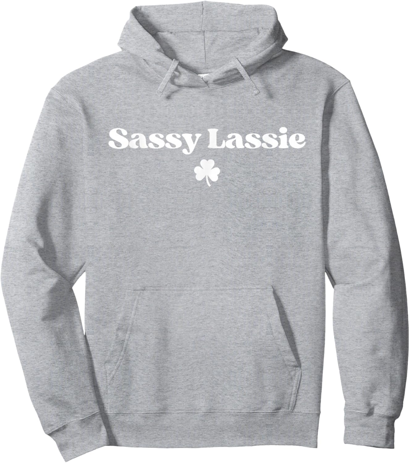 Irish Girl Shirt Funny St Patricks Day Hoodie - Hoodie | Ash