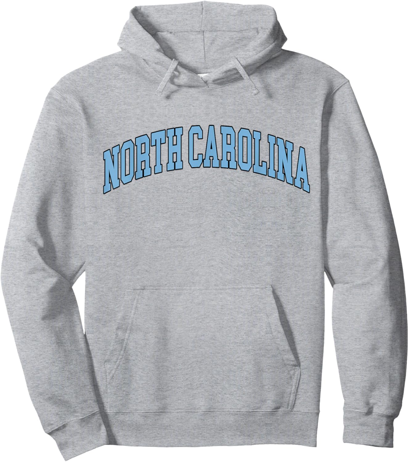 North Carolina - Throwback Design - Classic Hoodie - Hoodie | Ash