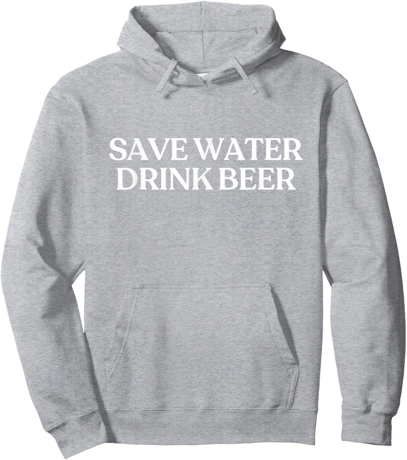 Save Water Drink Beer Shirt Y2K Aesthetic Trendy Hoodie - Hoodie | Ash