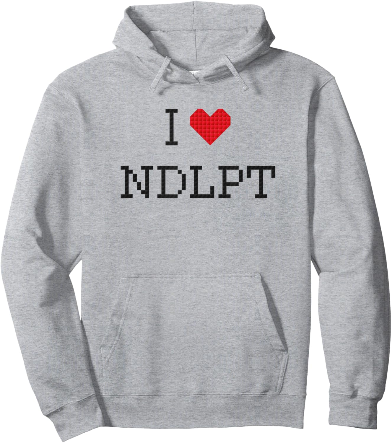 I Heart Love Needlepoint Hoodie - Hoodie | Ash