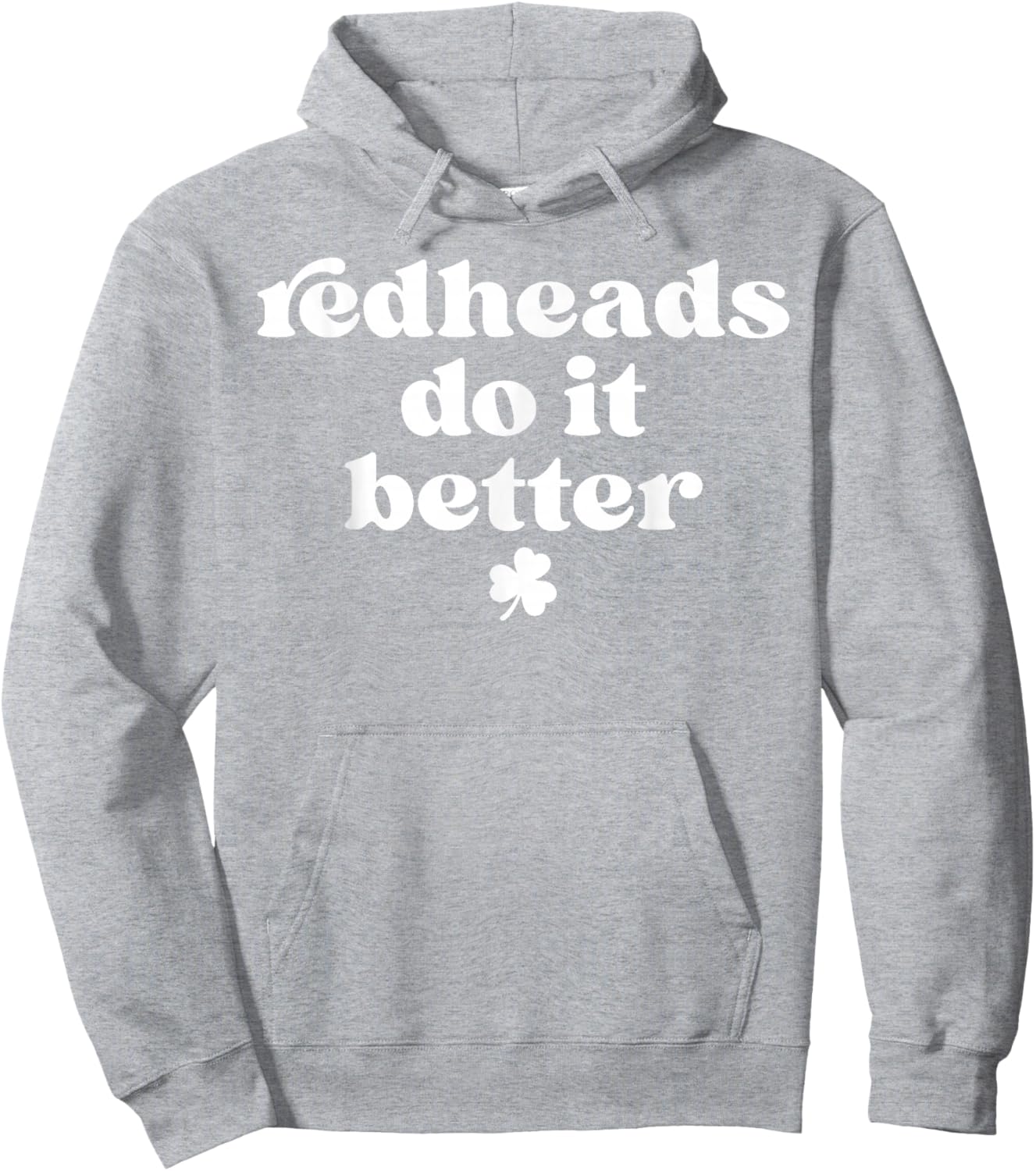 Redheads Do It Better St Patrick's Day Dibs on the Redheads Hoodie - Hoodie | Ash