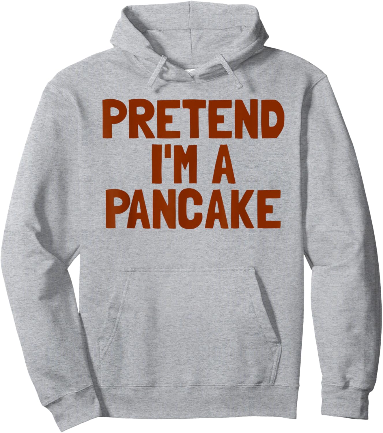 Pretend I'm A Pancake Breakfast Halloween Pancake Hoodie - Hoodie | Ash