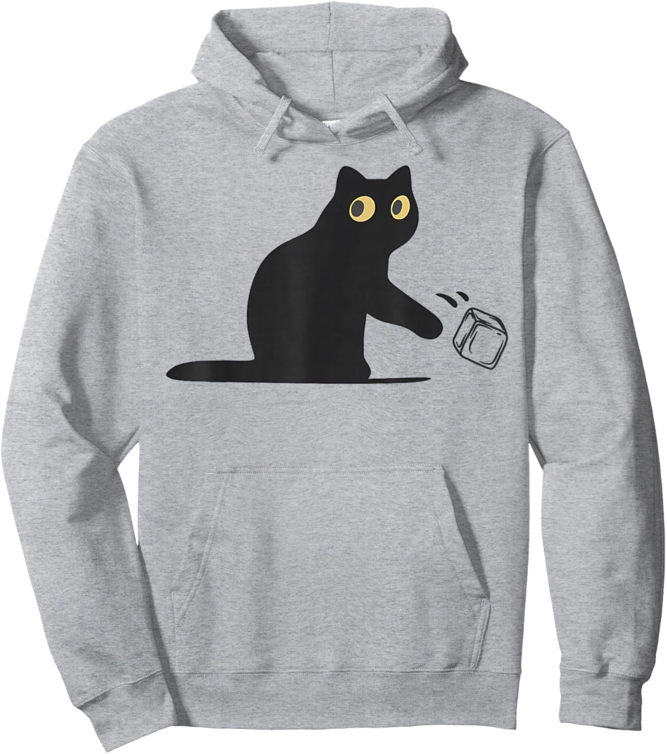 No Ice Please Funny Cat Meme Men Women Hoodie - Hoodie | Ash