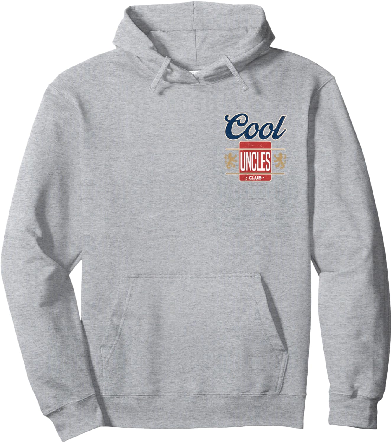 Cool Uncles Club for New Uncle Father's Day Uncle Men Hoodie - Hoodie | Ash