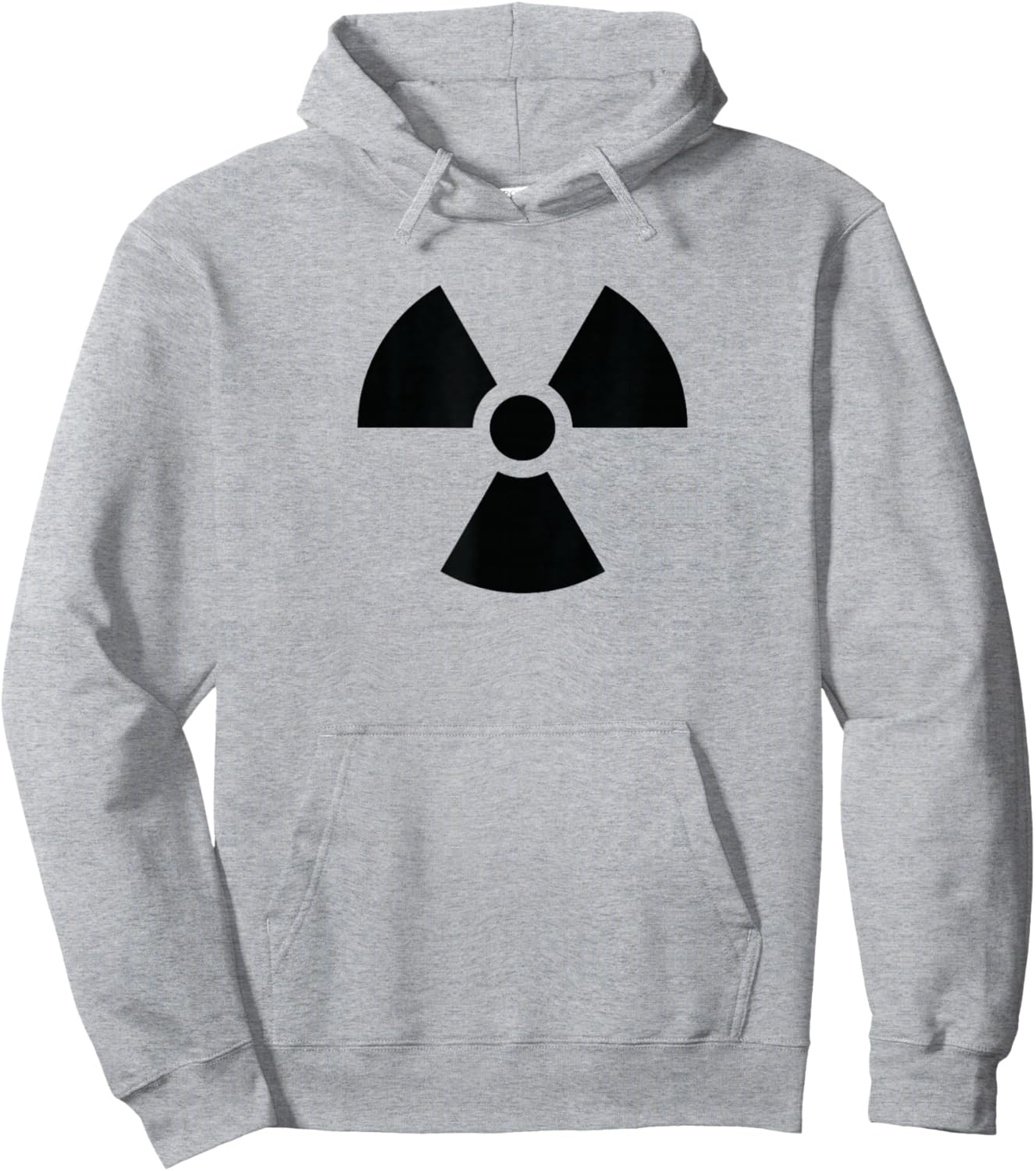 Nuclear Radioactive Material Symbol Radiation Biohazard Hoodie - Hoodie | Ash