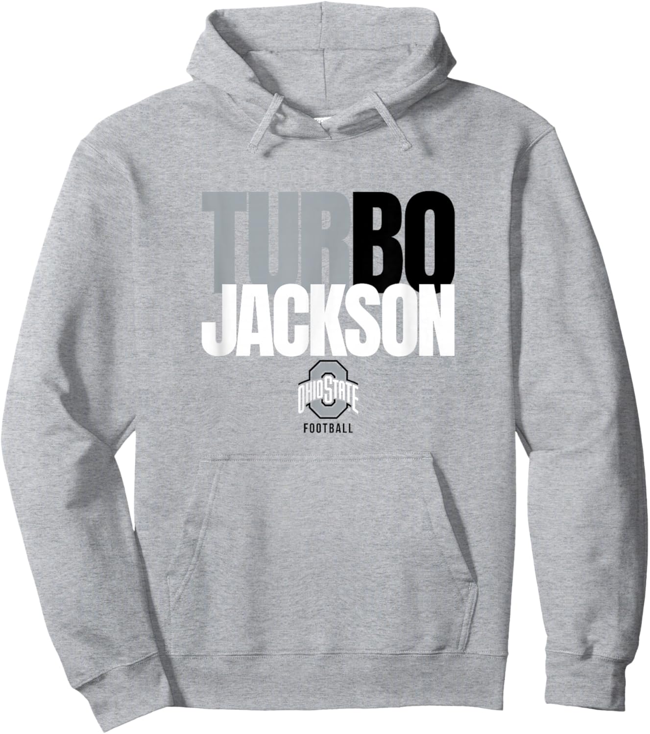 Bo Jackson - Turbo - Ohio State Buckeyes Football Hoodie - Hoodie | Ash