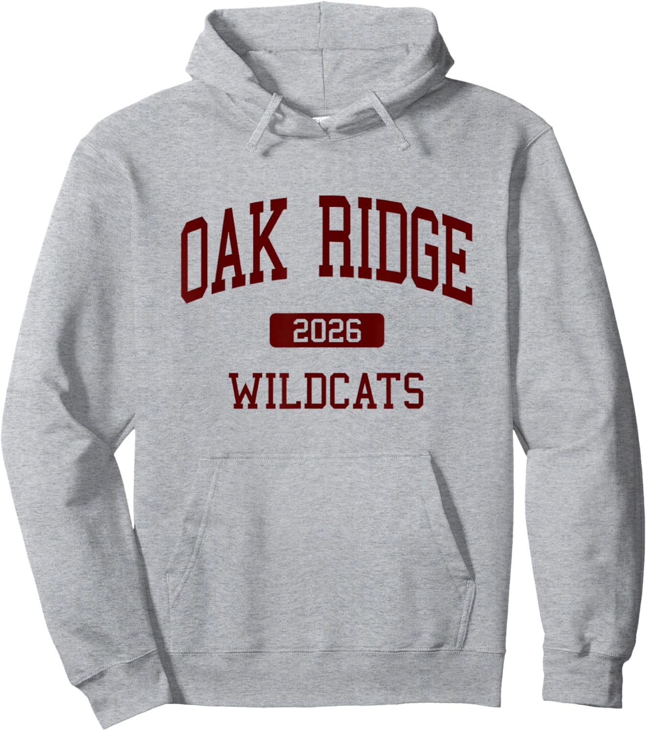 Oak Ridge High School Class of 2026 Oak Ridge TN Hoodie - Hoodie | Ash