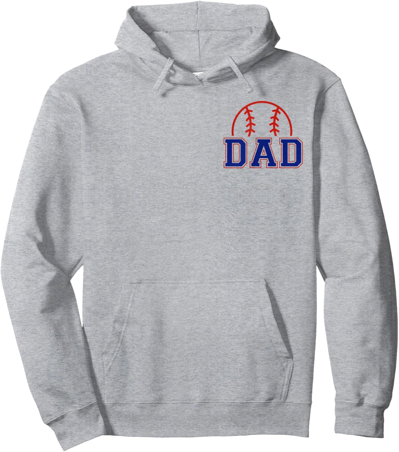 Dad of Rookie 1st Birthday Baseball Boy Family Matching Hoodie - Hoodie | Ash