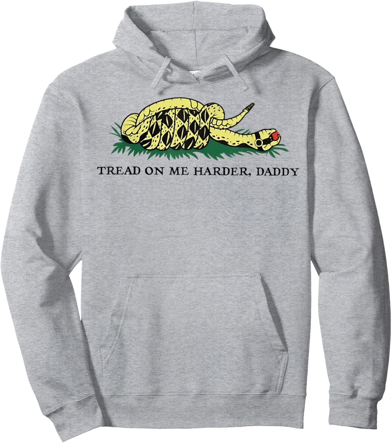 Tread On Me Harder Daddy Hoodie - Hoodie | Ash