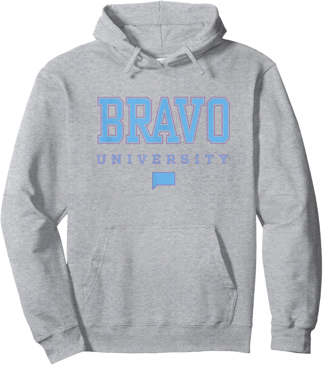 Bravo Collegiate Alumni Officially Licensed Hoodie - Hoodie | Ash